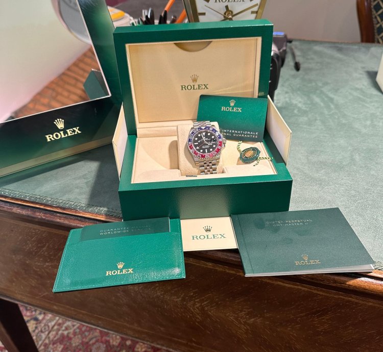 Rolex Gmt-master Ii Full Stickers 126710blro