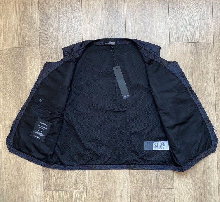 Stone Island Shadow Project Multi Zip Technical Cargo Vest