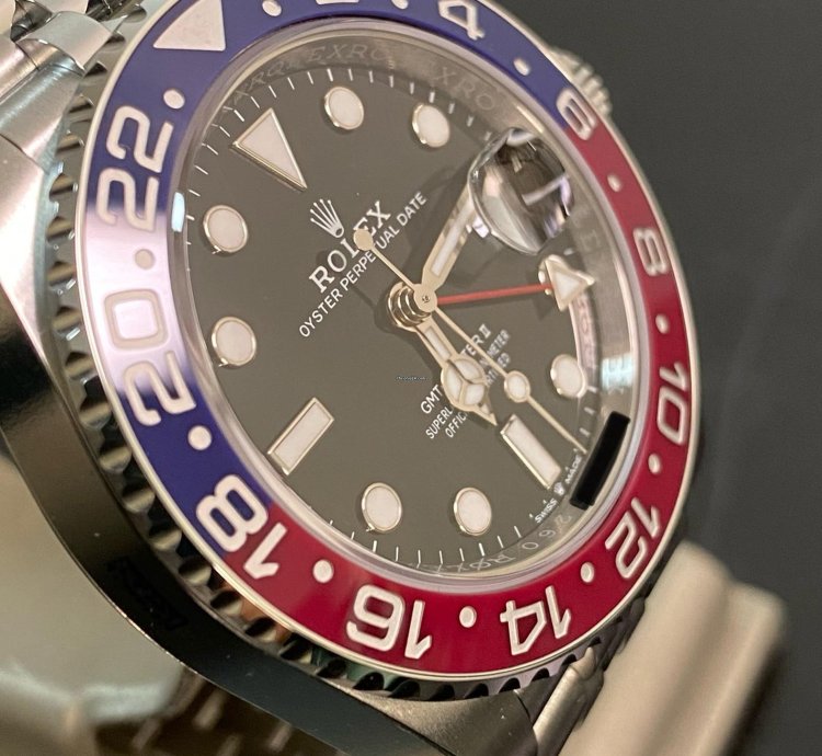Rolex Gmt-master Ii Full Stickers 2022 New Gmt-master Ii Pepsi Steel Jubilee 126710blro Full Set