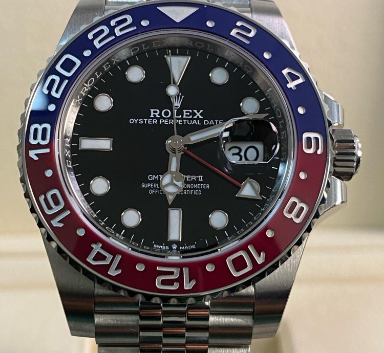 Rolex Gmt-master Ii Full Stickers 2022 New Gmt-master Ii Pepsi Steel Jubilee 126710blro Full Set