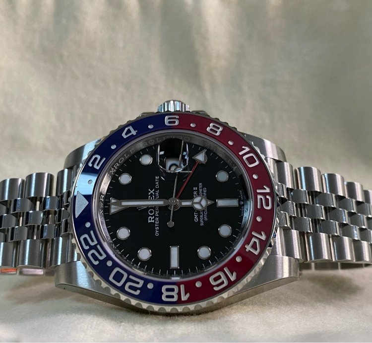 Rolex Gmt-master Ii Full Stickers 2022 New Gmt-master Ii Pepsi Steel Jubilee 126710blro Full Set