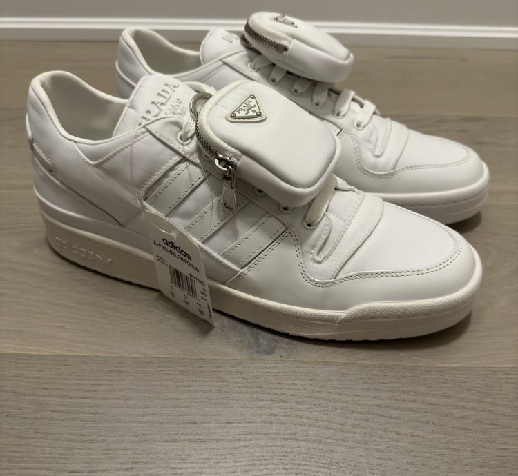 Prada Re-nylon Adidas Forum Low Bnwt