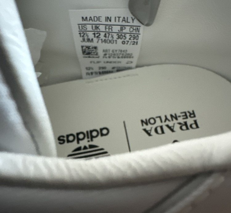 Prada Re-nylon Adidas Forum Low Bnwt