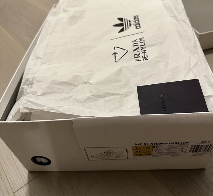 Prada Re-nylon Adidas Forum Low Bnwt