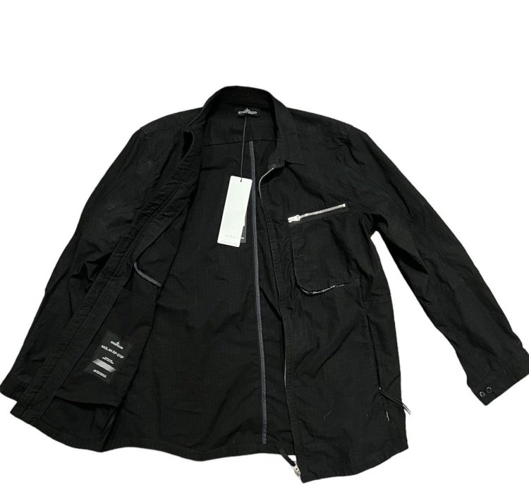 Stone Island Shadow Project Naslan Ripstop Zip Shirt Jacket