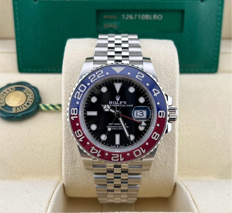 Rolex Gmt-master Ii In Stock 2025 Gmt-master Ii Pepsi 126710blro Jubilee Bracelet