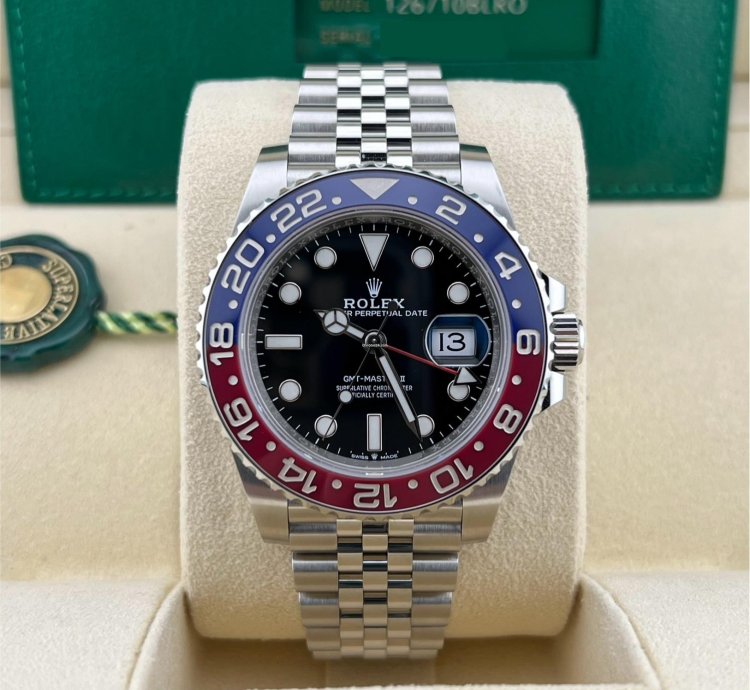 Rolex Gmt-master Ii In Stock 2025 Gmt-master Ii Pepsi 126710blro Jubilee Bracelet