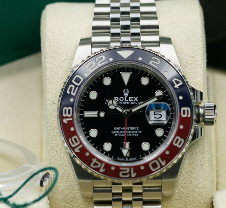 Rolex Gmt-master Ii Jubilee Bracelet Pepsi 126710blro 2024