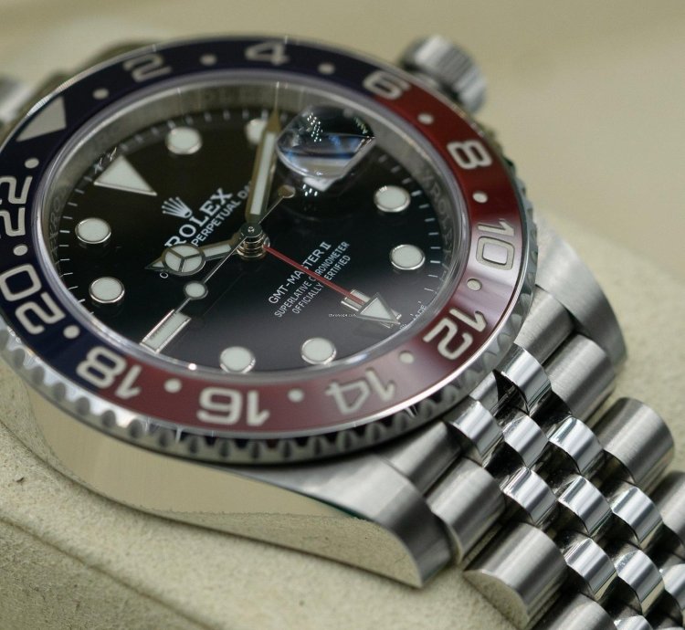 Rolex Gmt-master Ii Jubilee Bracelet Pepsi 126710blro 2024