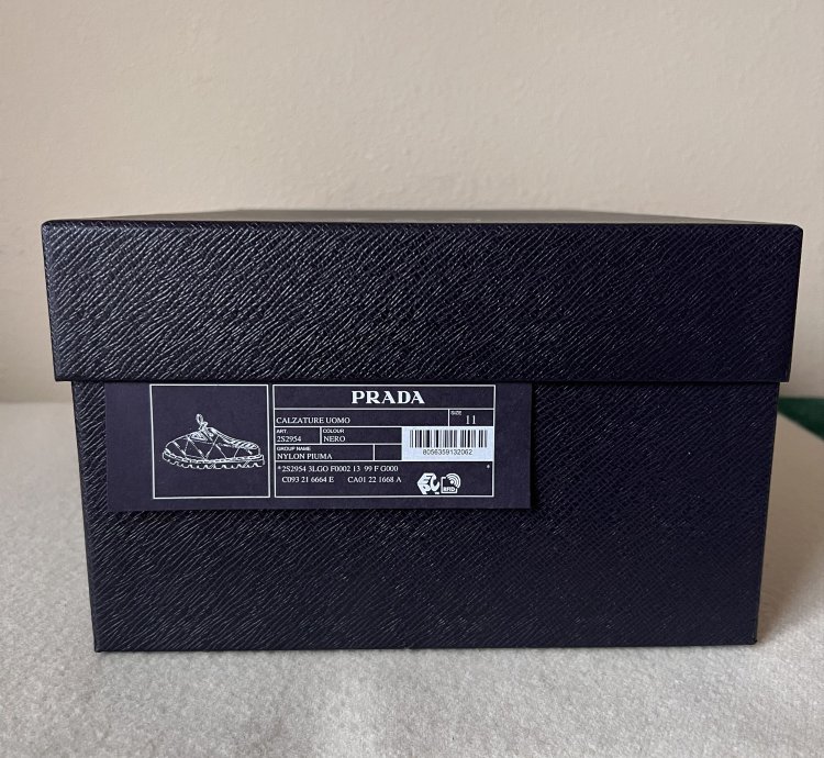 Prada Rush Quilted Nylon Mule Sandals In Black