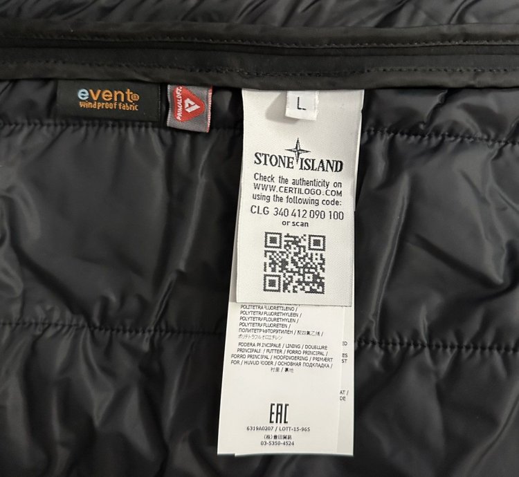 Stone Island Shadow Project Primaloft Jacket