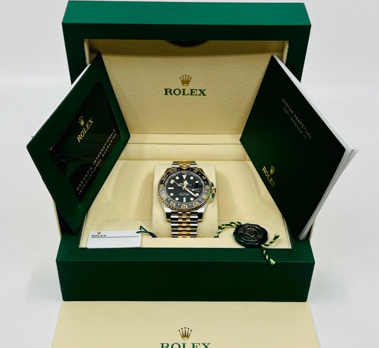 Rolex Gmt-master Ii New 2025 - Gmt-master Ii - 126713grnr - Steel Gold