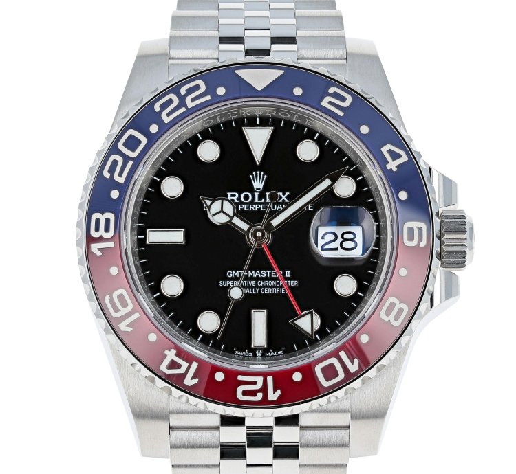 Rolex Gmt-master Ii New 2025 126710blro Pepsi Jubilee Steel 40 Mm
