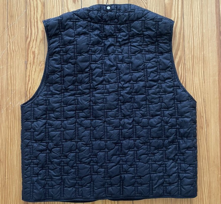 Stone Island Shadow Project Quilted Vest Black