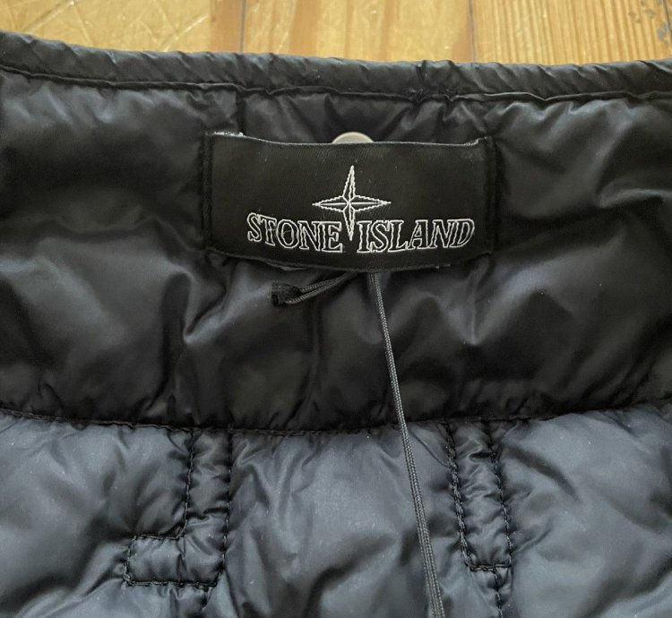 Stone Island Shadow Project Quilted Vest Black