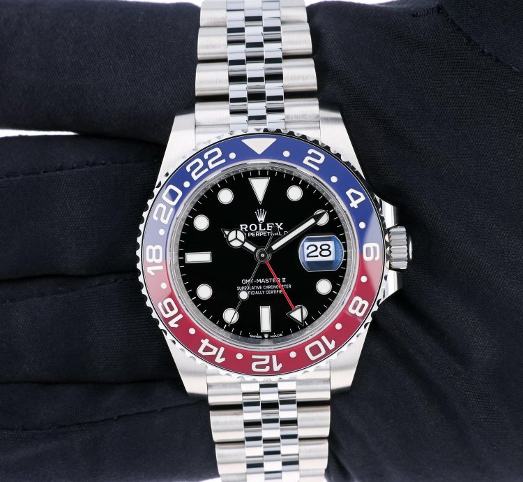 Rolex Gmt-master Ii New 2025 126710blro Pepsi Jubilee Steel 40 Mm