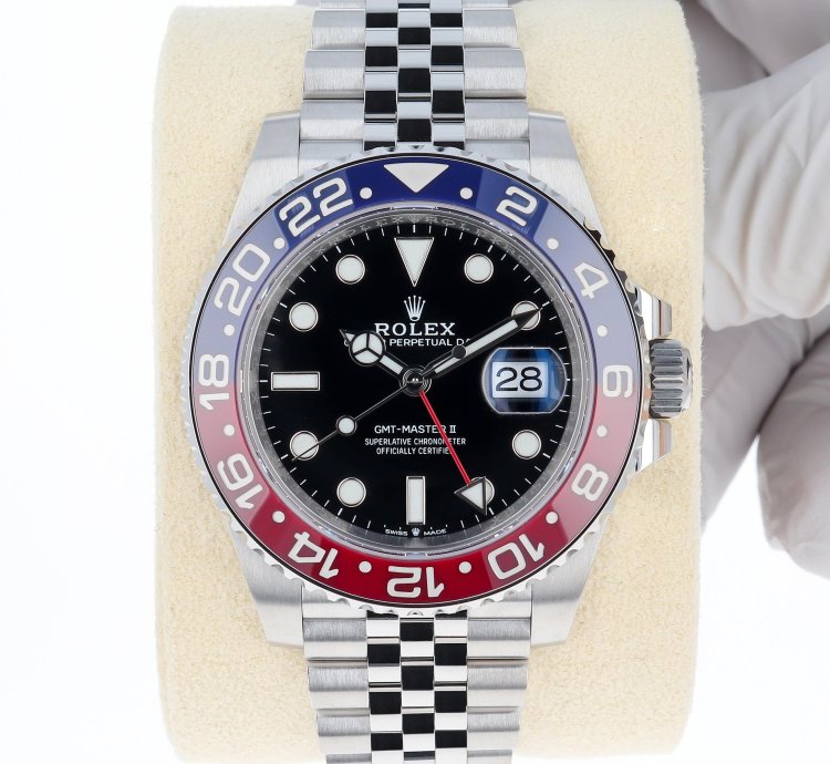 Rolex Gmt-master Ii New 2025 126710blro Pepsi Jubilee Steel 40 Mm