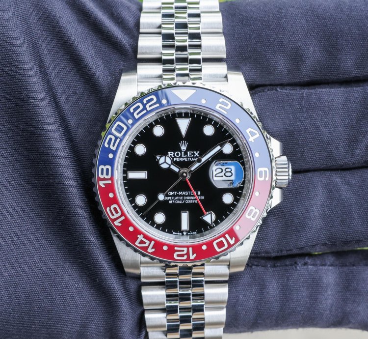Rolex Gmt-master Ii New 2025 126710blro Pepsi Jubilee Steel 40 Mm