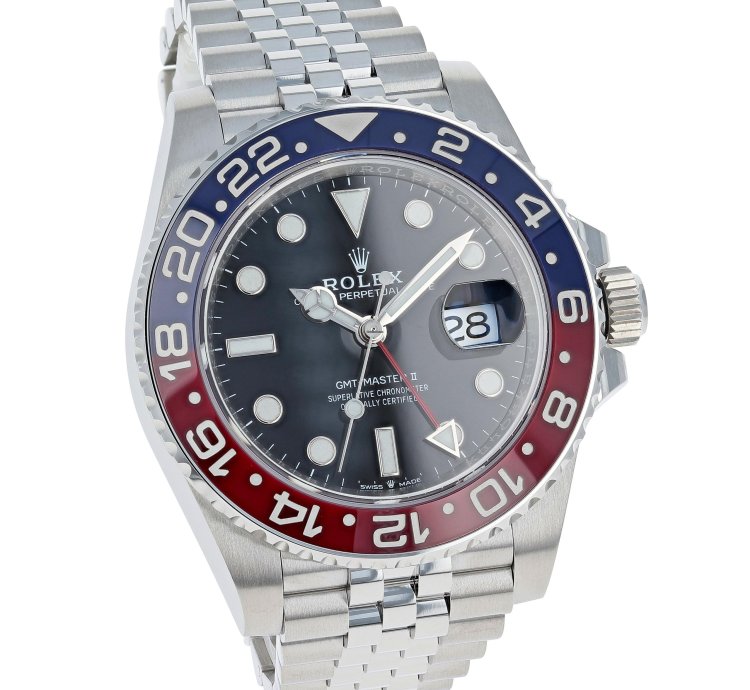 Rolex Gmt-master Ii New 2025 126710blro Pepsi Jubilee Steel 40 Mm
