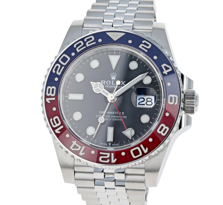 Rolex Gmt-master Ii New 2025 126710blro Pepsi Jubilee Steel 40 Mm