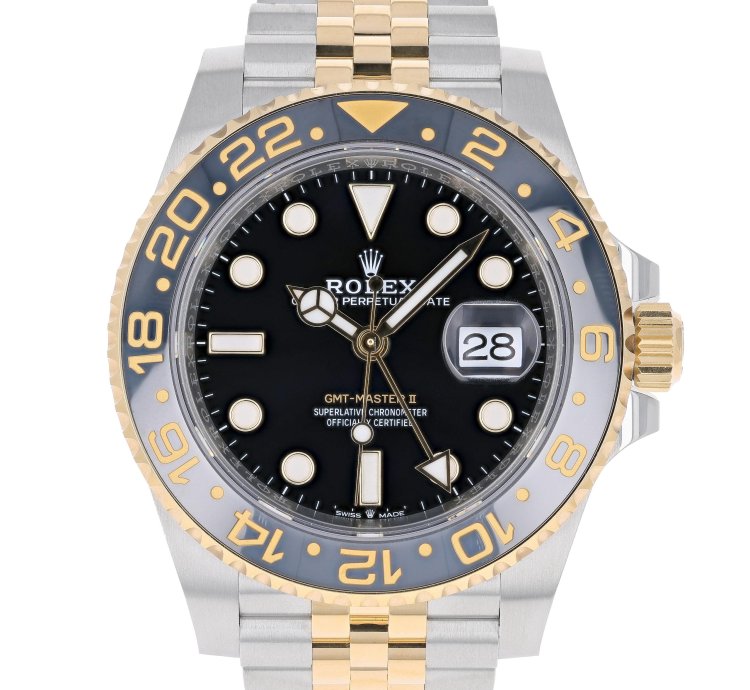 Rolex Gmt-master Ii New 2025 126713grnr Jubilee Yellow Gold Steel 40 Mm