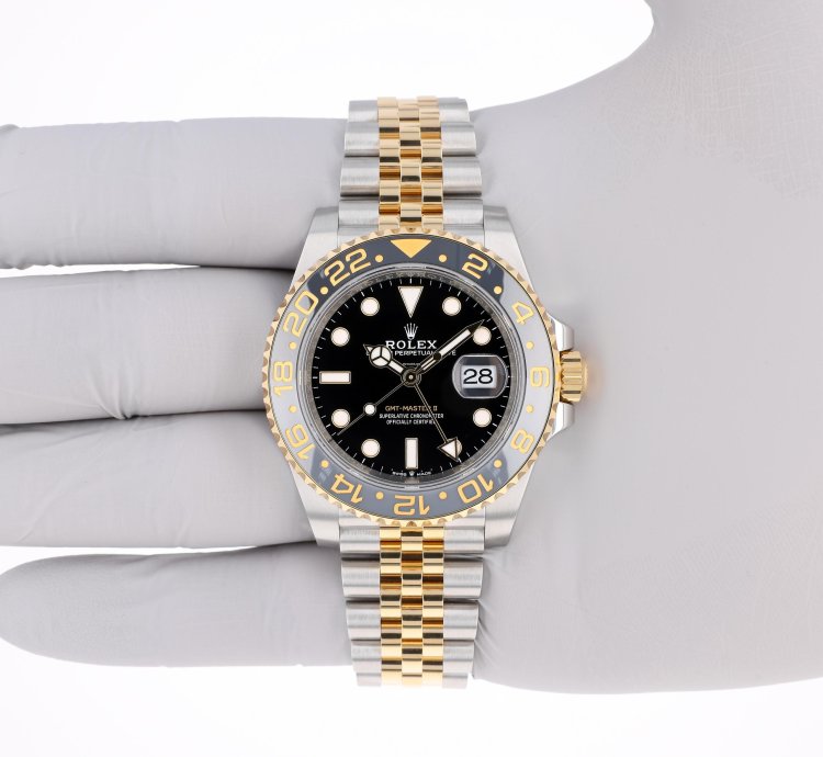 Rolex Gmt-master Ii New 2025 126713grnr Jubilee Yellow Gold Steel 40 Mm