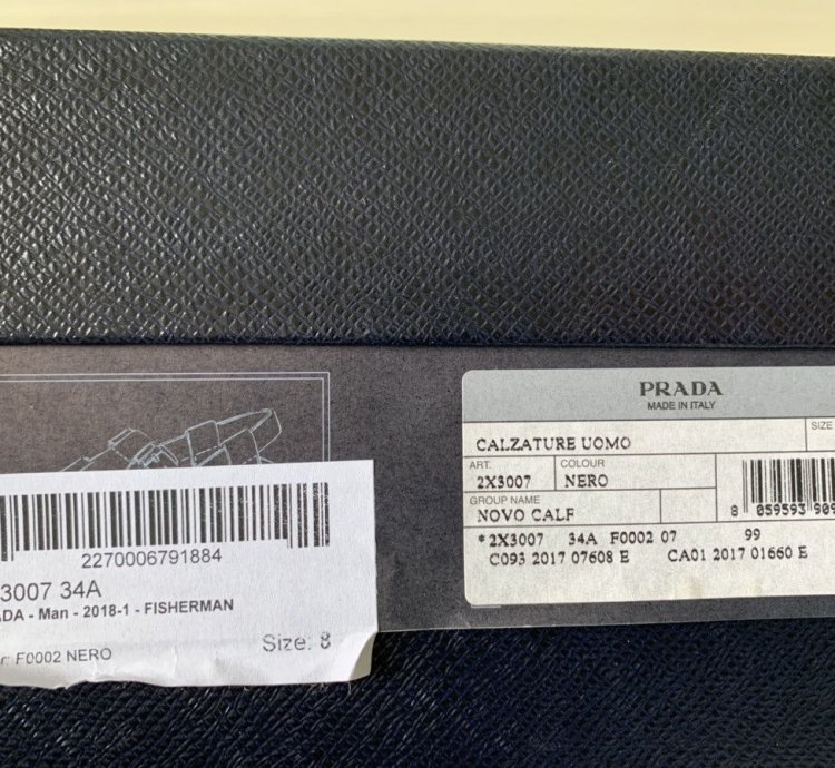 Prada Sandals Us 9 New