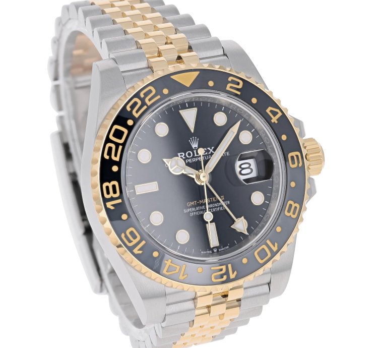 Rolex Gmt-master Ii New 2025 126713grnr Jubilee Yellow Gold Steel 40 Mm