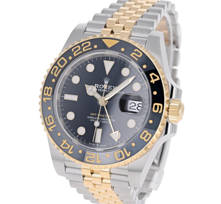 Rolex Gmt-master Ii New 2025 126713grnr Jubilee Yellow Gold Steel 40 Mm