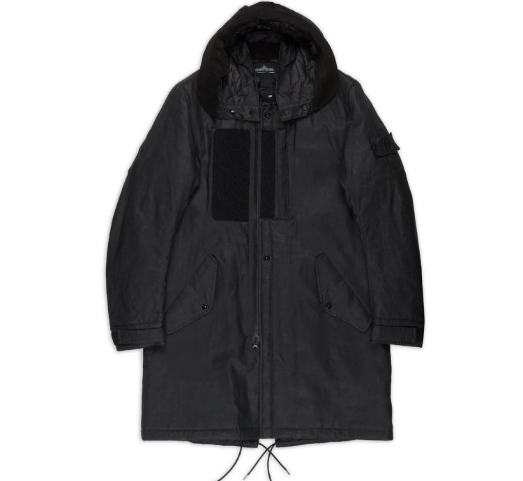 Stone Island Shadow Project Rubberized Linen Parka