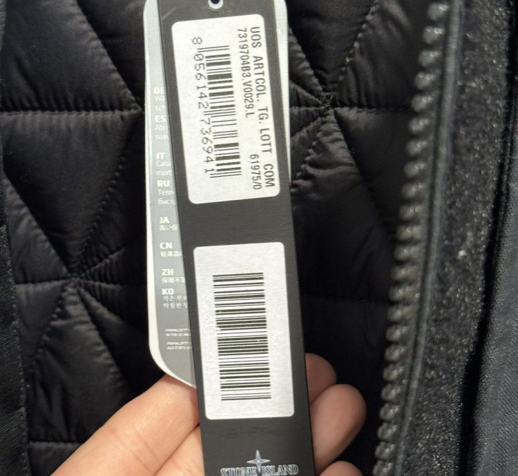 Stone Island Shadow Project Rubberized Linen Parka