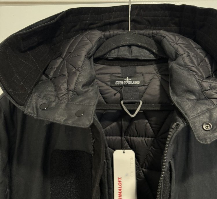 Stone Island Shadow Project Rubberized Linen Parka