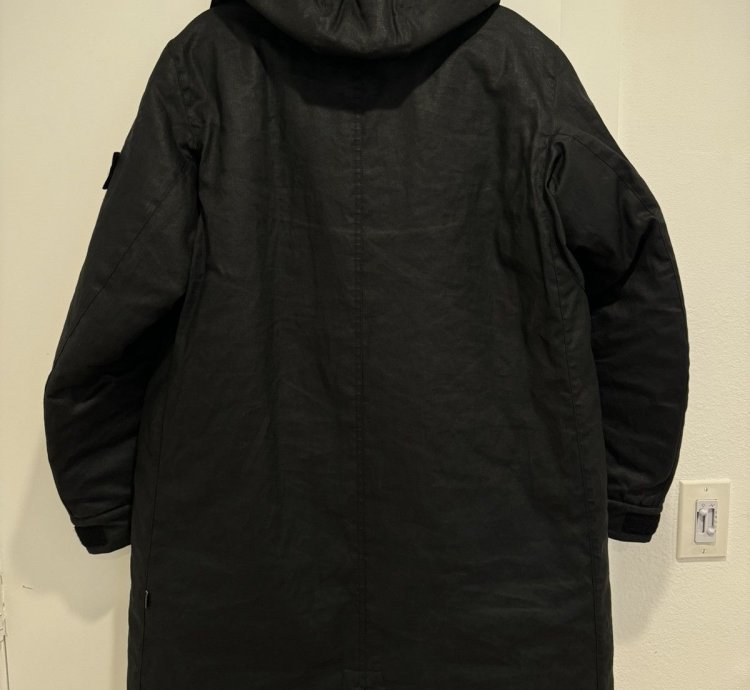 Stone Island Shadow Project Rubberized Linen Parka