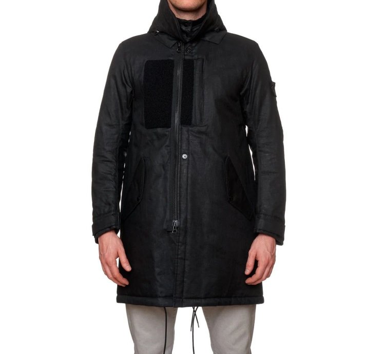 Stone Island Shadow Project Rubberized Linen Parka