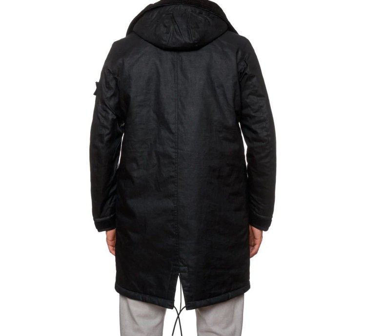 Stone Island Shadow Project Rubberized Linen Parka