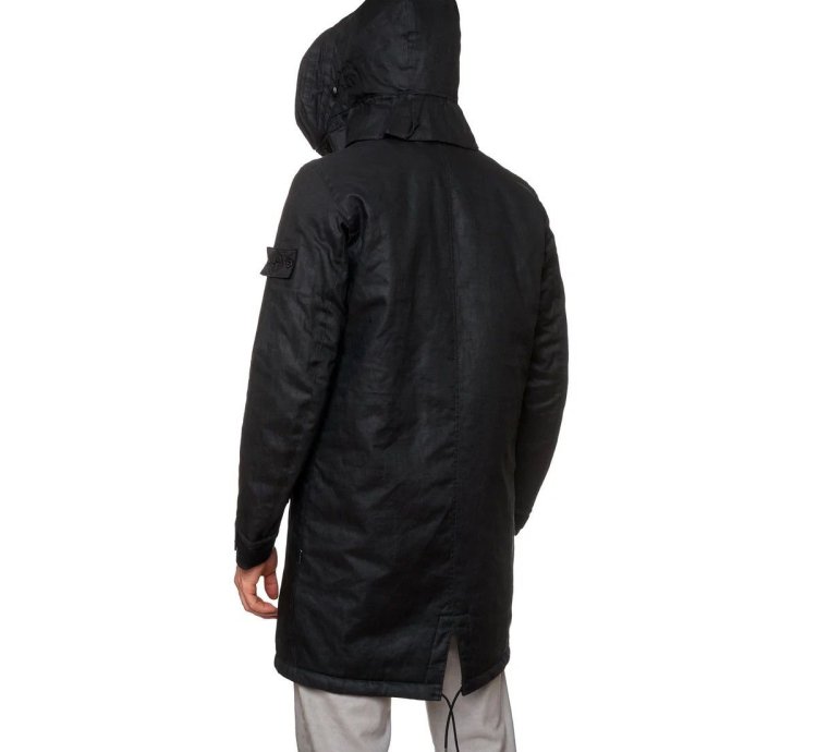 Stone Island Shadow Project Rubberized Linen Parka