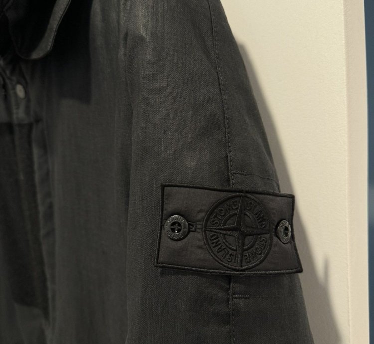 Stone Island Shadow Project Rubberized Linen Parka