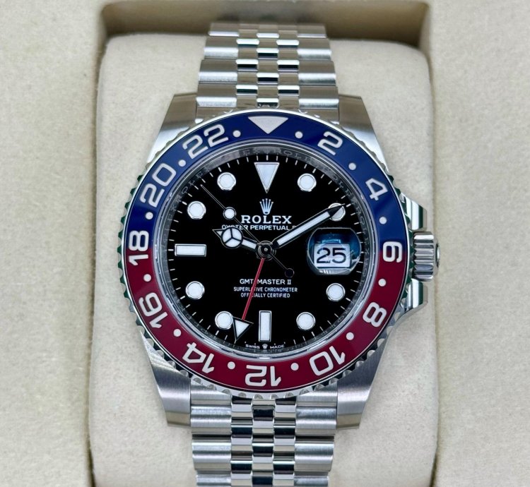 Rolex Gmt-master Ii New 2025 Gmt-master Ii Pepsi 40mm 126710blro Jubilee