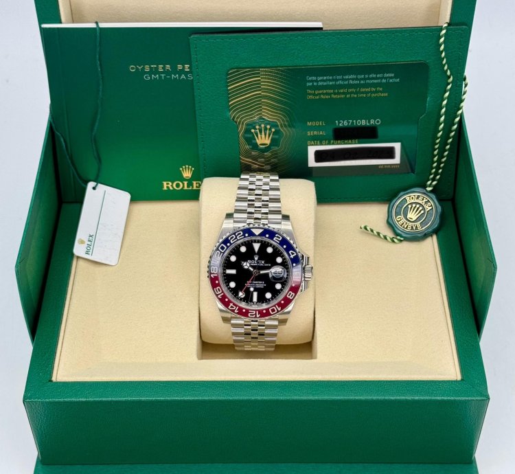Rolex Gmt-master Ii New 2025 Gmt-master Ii Pepsi 40mm 126710blro Jubilee