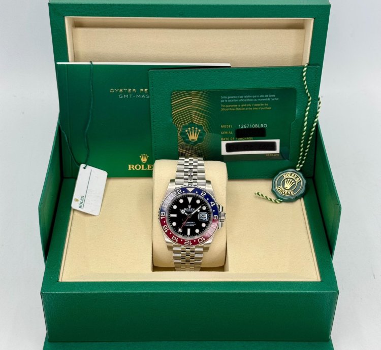 Rolex Gmt-master Ii New 2025 Gmt-master Ii Pepsi 40mm 126710blro Jubilee