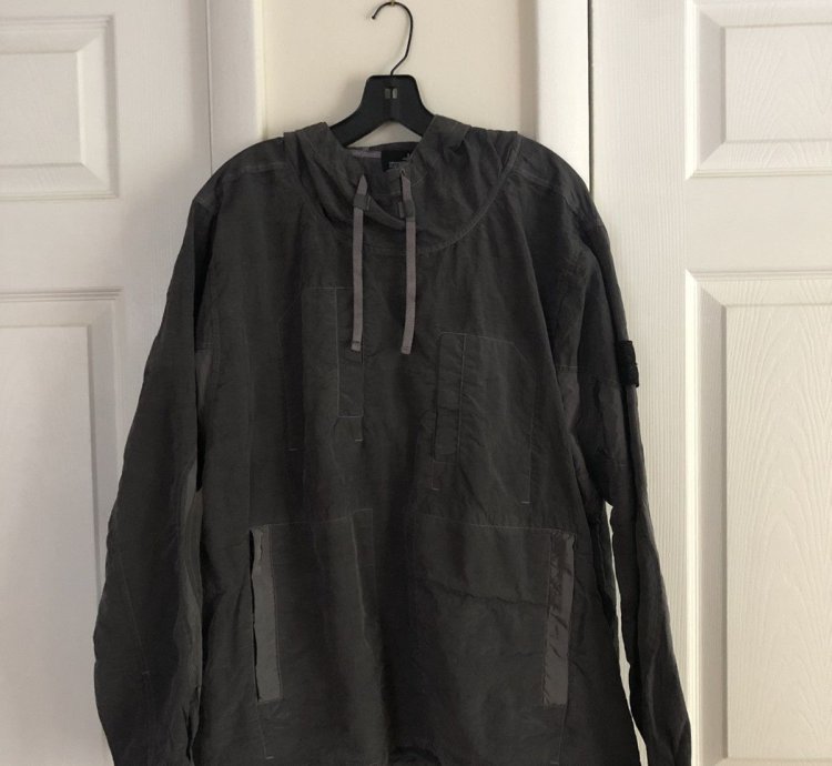 Stone Island Shadow Project Striped Nylon Metal Jacket