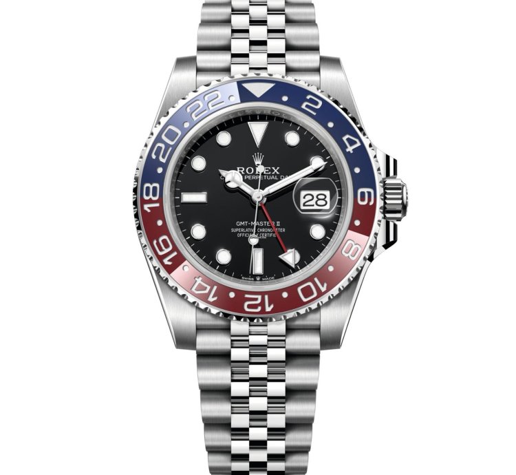Rolex Gmt-master Ii New 2025 Pepsi Blue Red Ceramic Bezel Stainless Steel Jubilee Bracelet