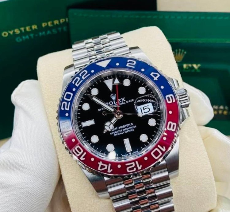 Rolex Gmt-master Ii New 2025 Unworn Complete Set Pepsi 126710blro