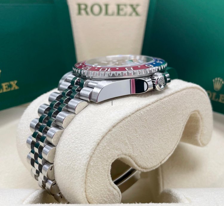 Rolex Gmt-master Ii New Gmt-master Ii 126710blro 40mm Stainless Steel Pepsi Jubilee Bracelet
