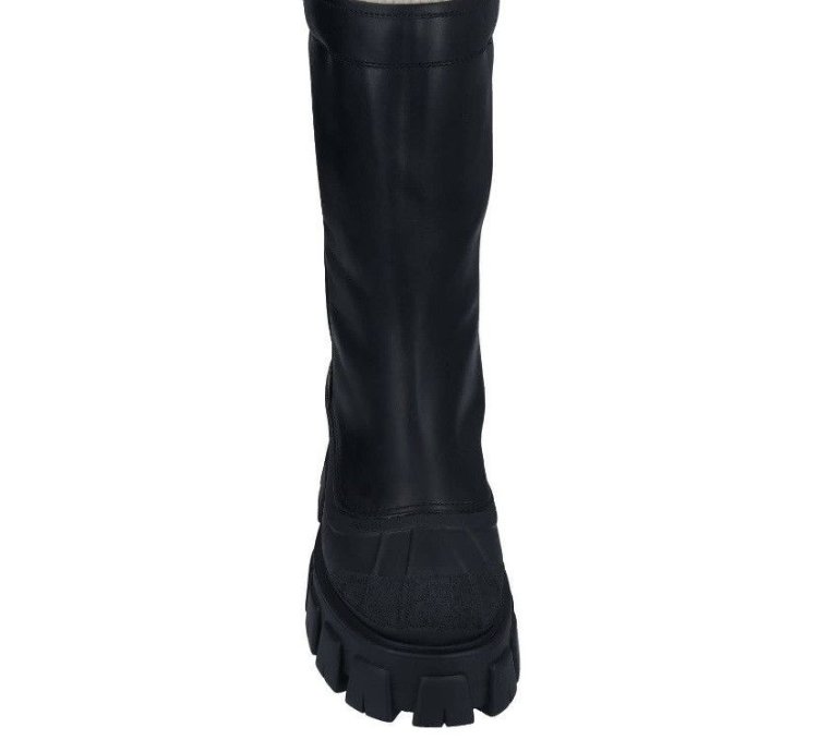 Prada Shearling Monilith Boots