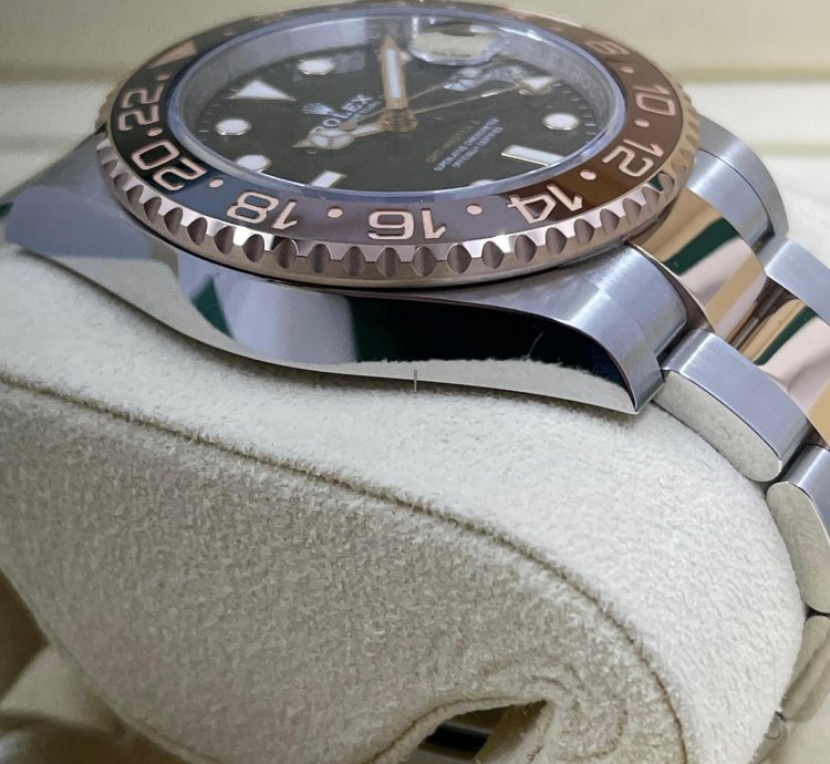 Rolex Gmt-master Ii New Gmt-master Ii 126711chnr Rootbeer Steel Everose Rose Gold