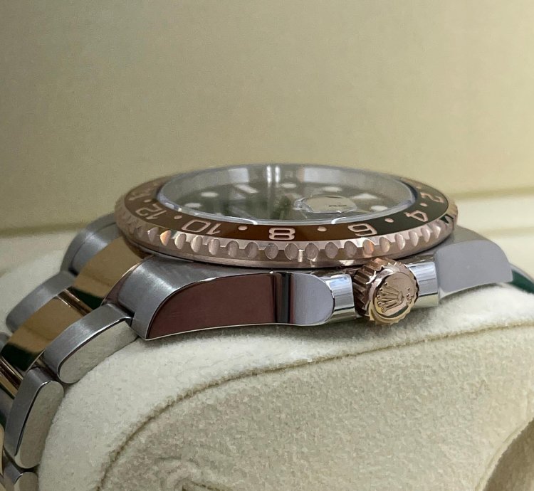Rolex Gmt-master Ii New Gmt-master Ii 126711chnr Rootbeer Steel Everose Rose Gold