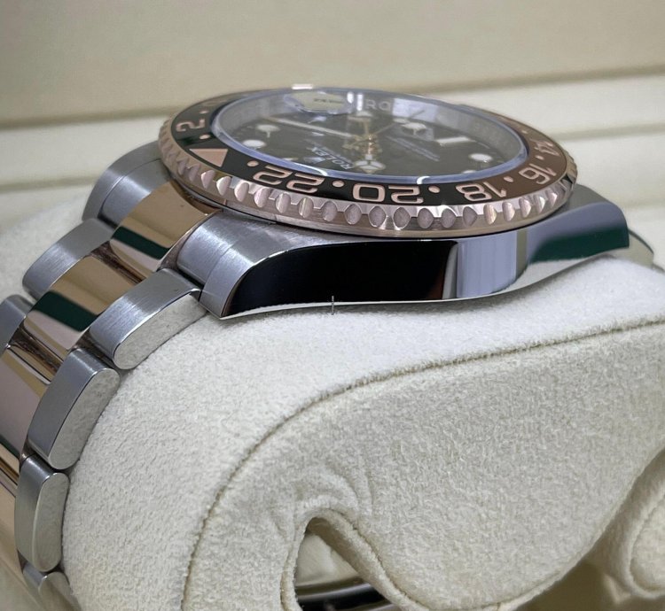Rolex Gmt-master Ii New Gmt-master Ii 126711chnr Rootbeer Steel Everose Rose Gold
