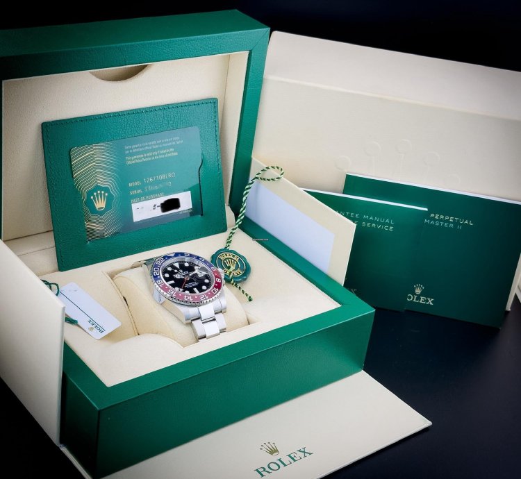 Rolex Gmt-master Ii New Rolex 126710blro Gmt-master Ii Pepsi Ref - Oyster Bracelet Complete Set