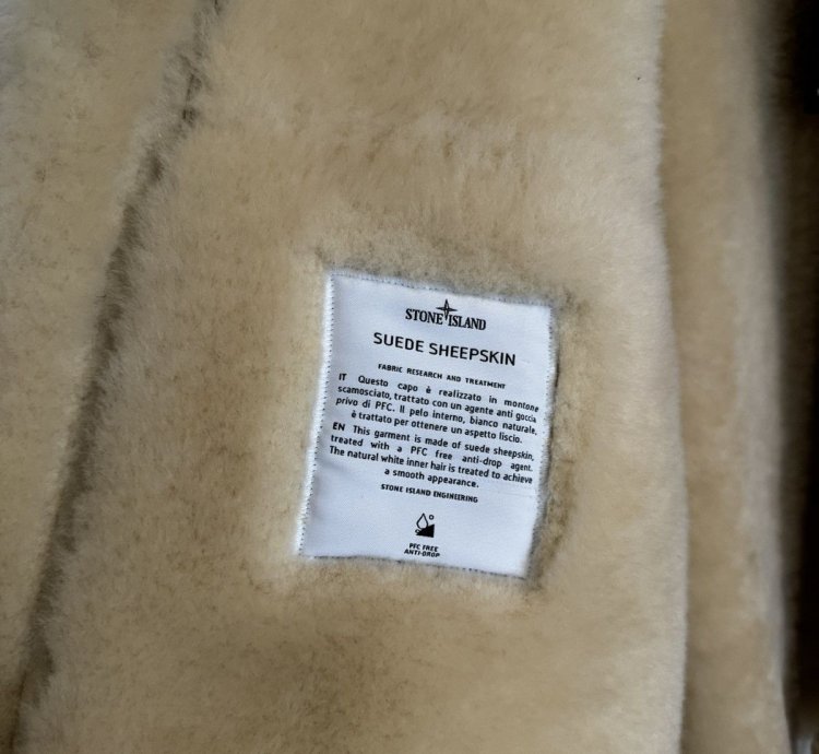 Stone Island Shearling Jacket